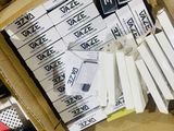 a box with a lot of electronic items in it