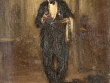 une image représentant un tableau d'un homme en smoking