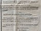 an old newspaper with a black and white image of a poem