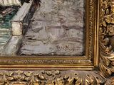 a picture of a painting on the wall of a building