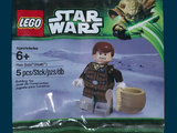 a bag of lego star wars minifigurs on a blue background