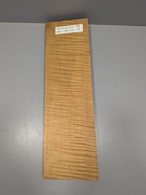 Fond en érable pour violon, ~45c