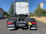 a truck that is parked on the side of the road