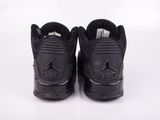 nike air jordan retro black / black - white