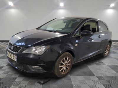 a picture of a black car parked in a garage