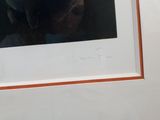 a picture of a cat that is sitting in a picture frame