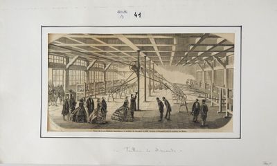 une photo d'une vieille photo d'une usine