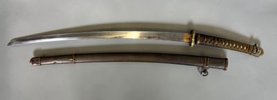 pair of silver and gold - plated swords on a white background