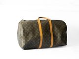 sac de voyage en toile monogramme louis vuitton