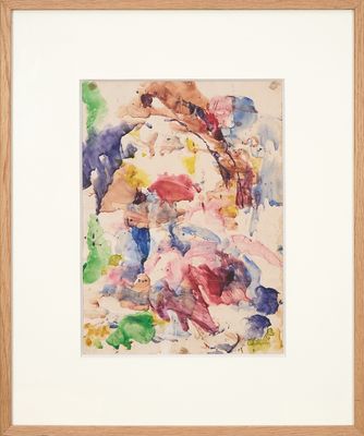 une image représentant une aquarelle d'une femme en robe