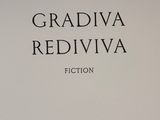 the cover of the book gradiva redivva is shown in black and white