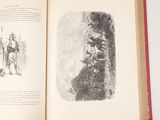 an open book with a picture of a man and a woman on it