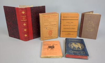 Réunion de 6 ouvrages 19ème et début 20ème sur la photograph…