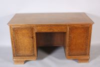 bureau à caisson en placage (76 x 140 x73 cm env. (photo 2)