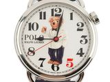 an image of a close up of a wrist watch with a bear on it