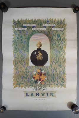 [AFFICHE PUBLICITAIRE] LANVIN Parfum, Arpège, Scandal, préte…