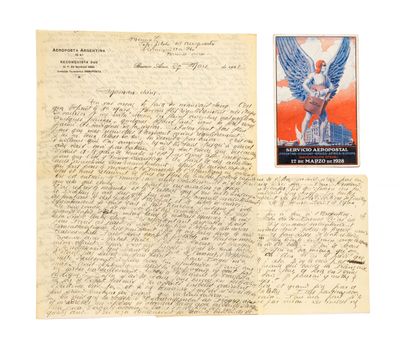 a handwritten letter with a picture of an angel on it