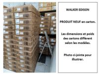Walker Edison Ensemble de salle à manger en fer angulaire in… (photo 2)