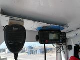 a radio that is connected to a radio in a vehicle