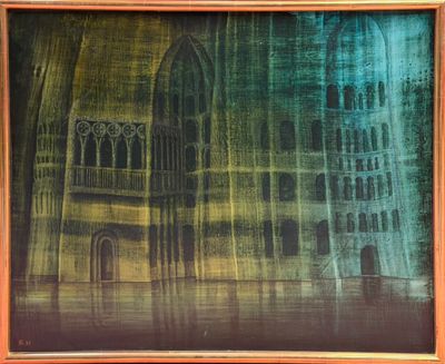 Raymond ROUCH (XXe). Venezia surrealista, 1983.