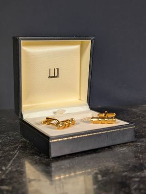 DUNHILL Paire de boutons de manchettes