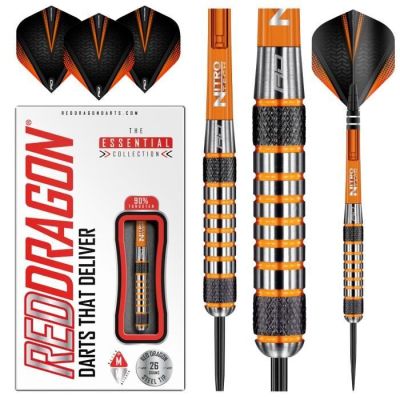winmak redman steel darts with a package of darts