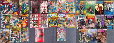 Ensemble de plus de x30 Marvel Comics - Venom + DeadPool + C…
