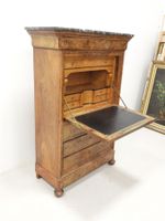 SECRETAIRE en placage de loupe de noyer ouvrant en façade pa… (photo 4)