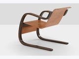 an image of a wooden bench with a metal frame on it