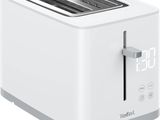 a close up of a toaster on a white background