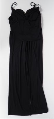 ESCADA Ensemble pantalon et caraco noir en polyamide et élas…