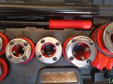 the tools are in the case on the table ready to be used