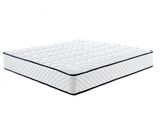 the mattress is made of foam and has no sheets on it