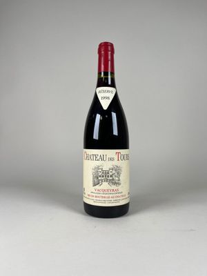 bottle of chateau de toure, the most expensive wine in the world