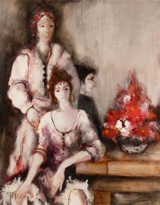 FRANCK L. (peintre contemporain, né en 1944).