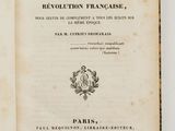 an open book with a picture of a woman in a dress