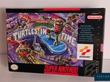 teenage mutant turtles super nintendo game box