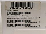 the back of a white box with a barcode on it