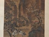 a picture of a painting on the wall of a building