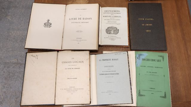 Les usages locaux ; cour d’appel de Limoges ; la propriété rurale...