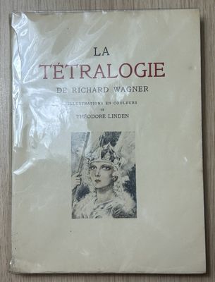 la couverture du livre « La tétralogie de Richard Wagner »
