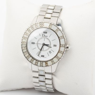 DIOR Modèle Chrystal Montre de dame, boitier 32 mm et bracel…
