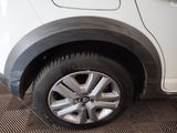 a close up of a car tire on the floor