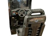 une console de jeux vidéo posée sur une table