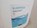 klarspiller is a disinfectant that can be used to clean the water