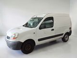 a white van that is parked in a white room
