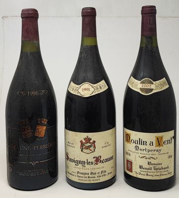 3 magnums BOURGOGNE DIVERS, (1 Beaune "Perrières 1er cru" 19…