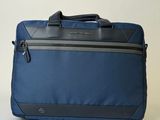 an image of a blue briefcase sitting on top of a white surface