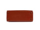 an image of a brown leather wallet on a white background