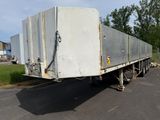 a truck that is parked on the side of the road
